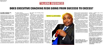 Executive Coaching talking business
